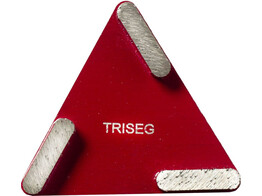Devo Triseg Diamond Red  set of 4 